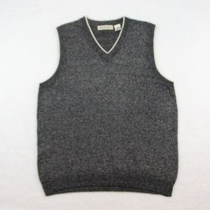 Summa Silk Blend V Neck Vest - Men’s L